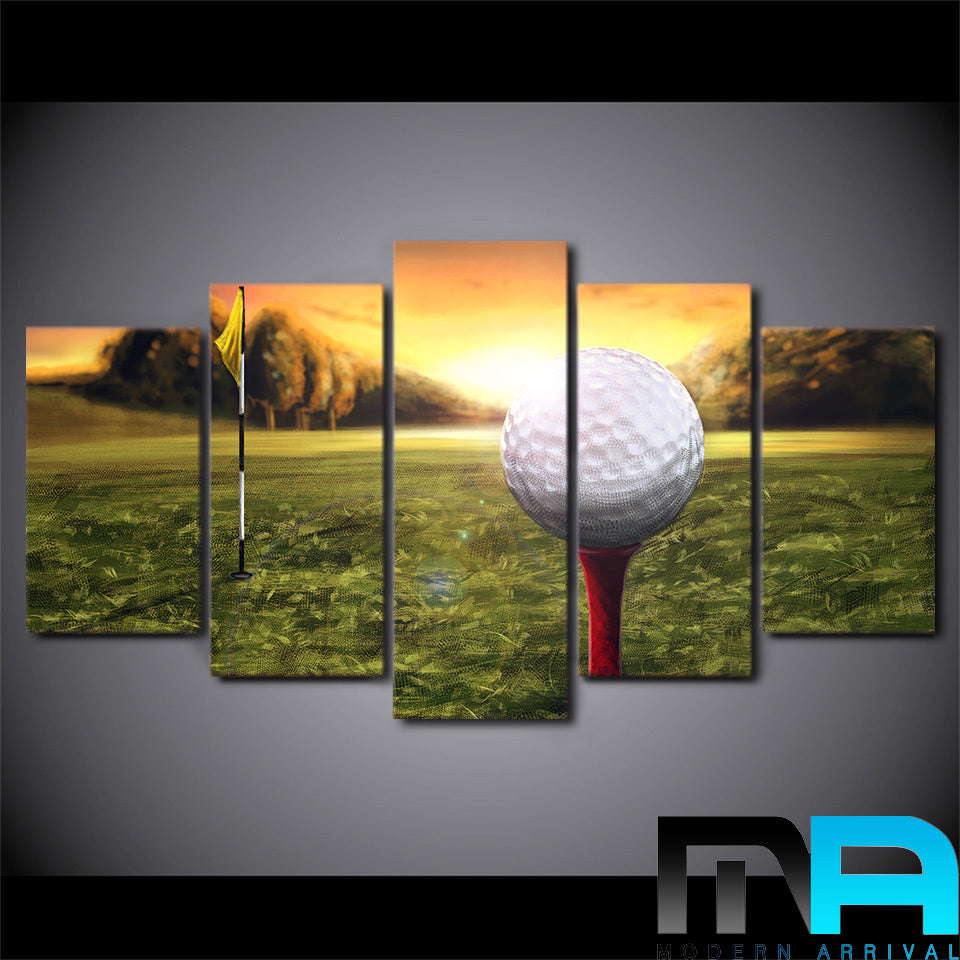 Limited Edition 5 Piece Golf In Sunset Canvas