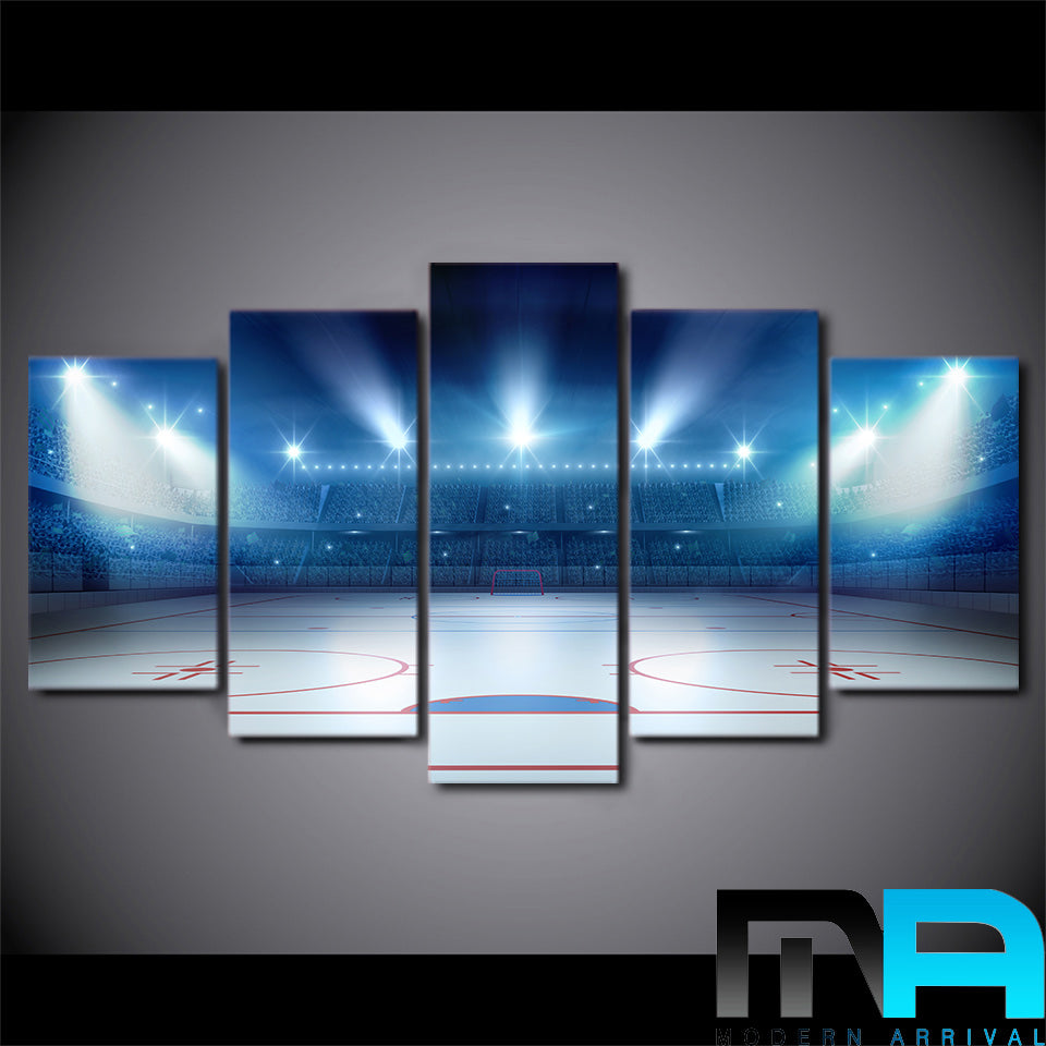 Limited Edition 5 Piece Hockey Canvas