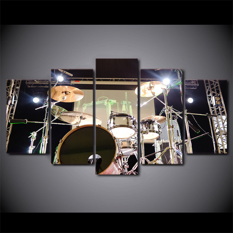 Limited Edition 5 Piece Gorgeous Drum Set In Stage Canvas