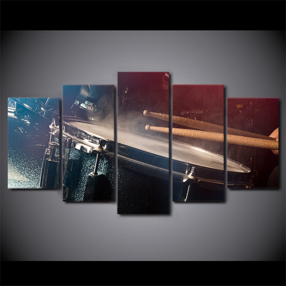 Limited Edition 5 Piece Drumsticks And A Drum Canvas