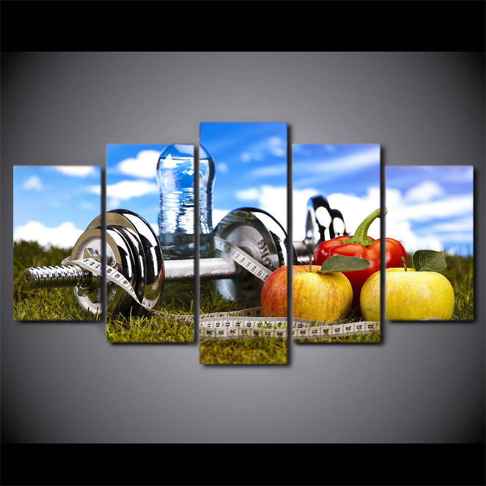 Limited Edition 5 Piece Fitness Requirements Canvas