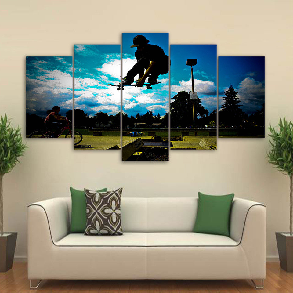 Limited Edition 5 Piece Skater Canvas