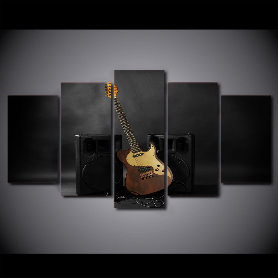 Limited Edition 5 Piece Guitar With Soundbox Canvas