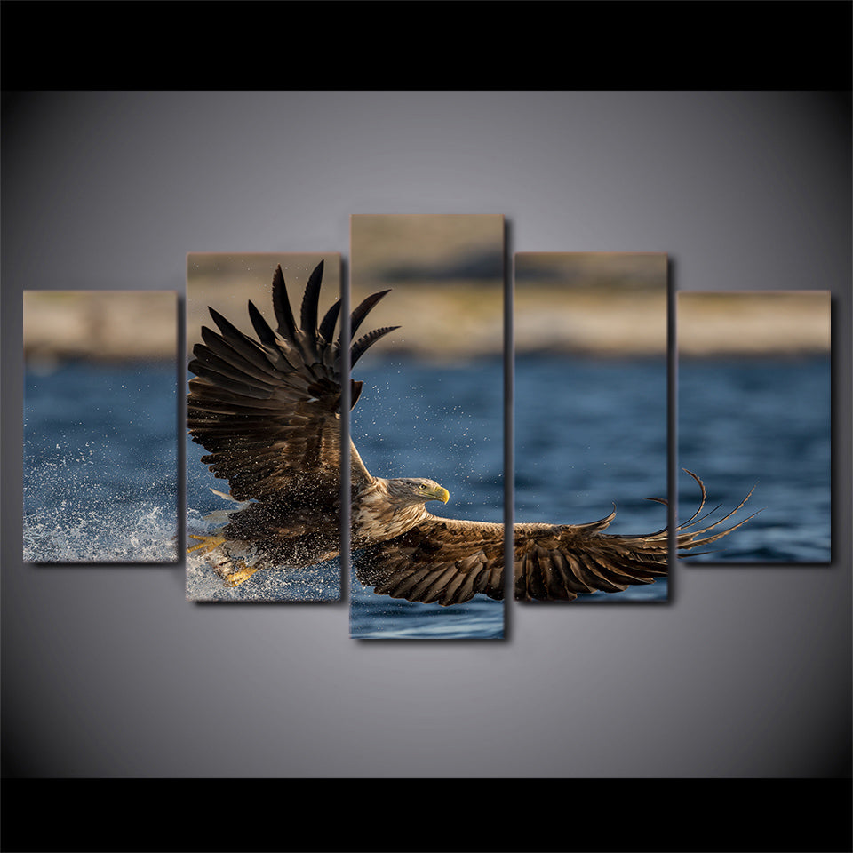 Limited Edition 5 Piece Eagle Canvas