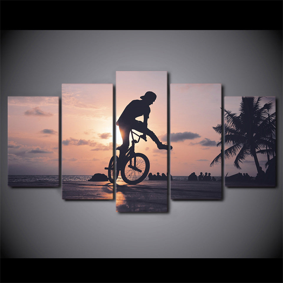 Limited Edition 5 Piece Scenic BMX Canvas