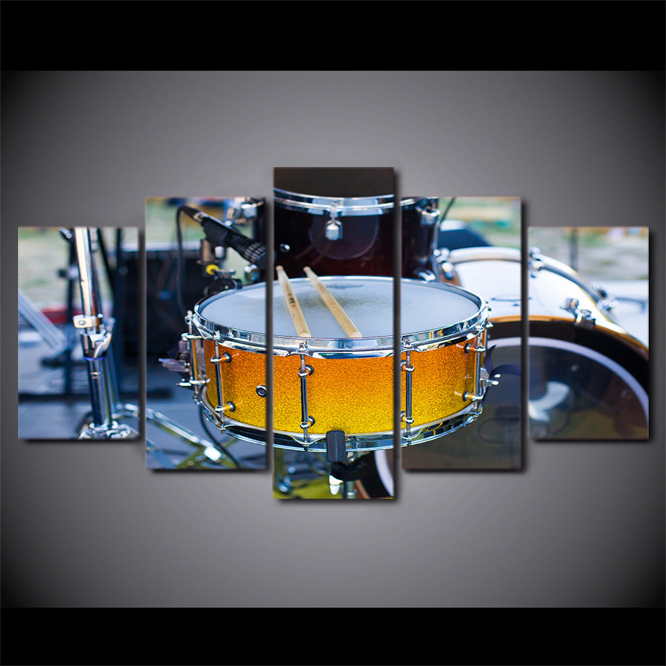 Limited Edition 5 Piece Amazing Snare Drum Canvas