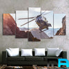 Limited Edition 5 Piece Helicopter Canvas
