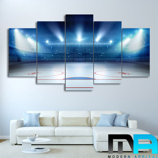 Limited Edition 5 Piece Hockey Canvas