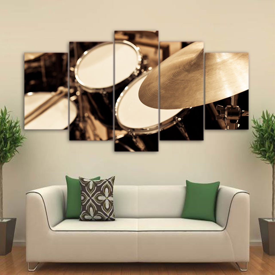 Limited Edition 5 Piece Classical Drum Canvas