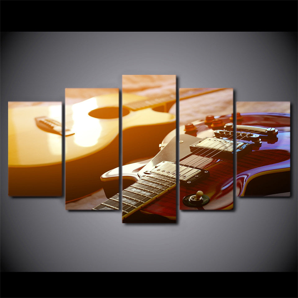 Limited Edition 5 Piece Classical Guitar Canvas