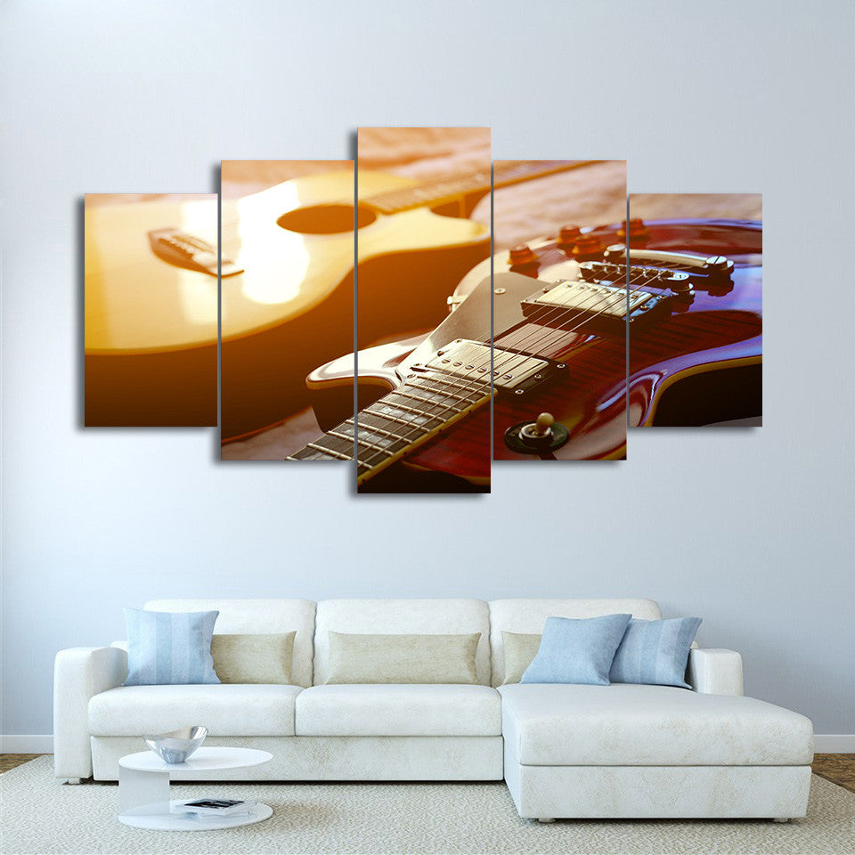 Limited Edition 5 Piece Classical Guitar Canvas