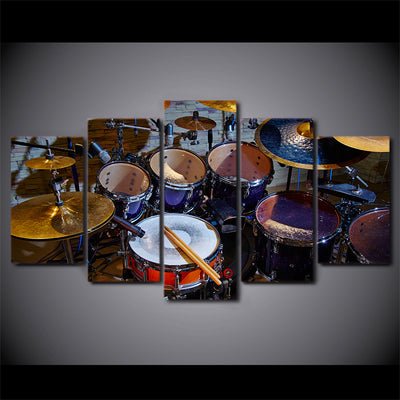 Limited Edition 5 Piece Cool Drum Set Canvas