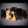 Limited Edition 5 Piece Cool Guitar Canvas