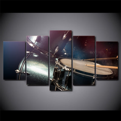 Limited Edition 5 Piece Drum Set Canvas