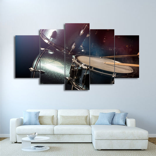 Limited Edition 5 Piece Drum Set Canvas