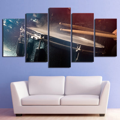 Limited Edition 5 Piece Drumsticks And A Drum Canvas