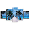 Limited Edition 5 Piece Paradise Vacation Canvas