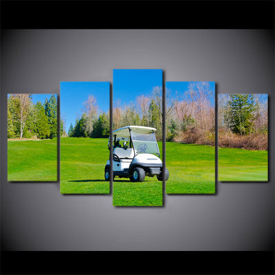 Limited Edition 5 Piece Gorgeous Golf Cart Canvas