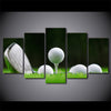 Limited Edition 5 Piece Golf Balls And Club Canvas