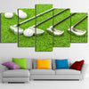 Limited Edition 5 Piece Golf Clubs In A Grass Canvas