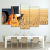 Limited Edition 5 Piece Guitar In The Ricefield Canvas