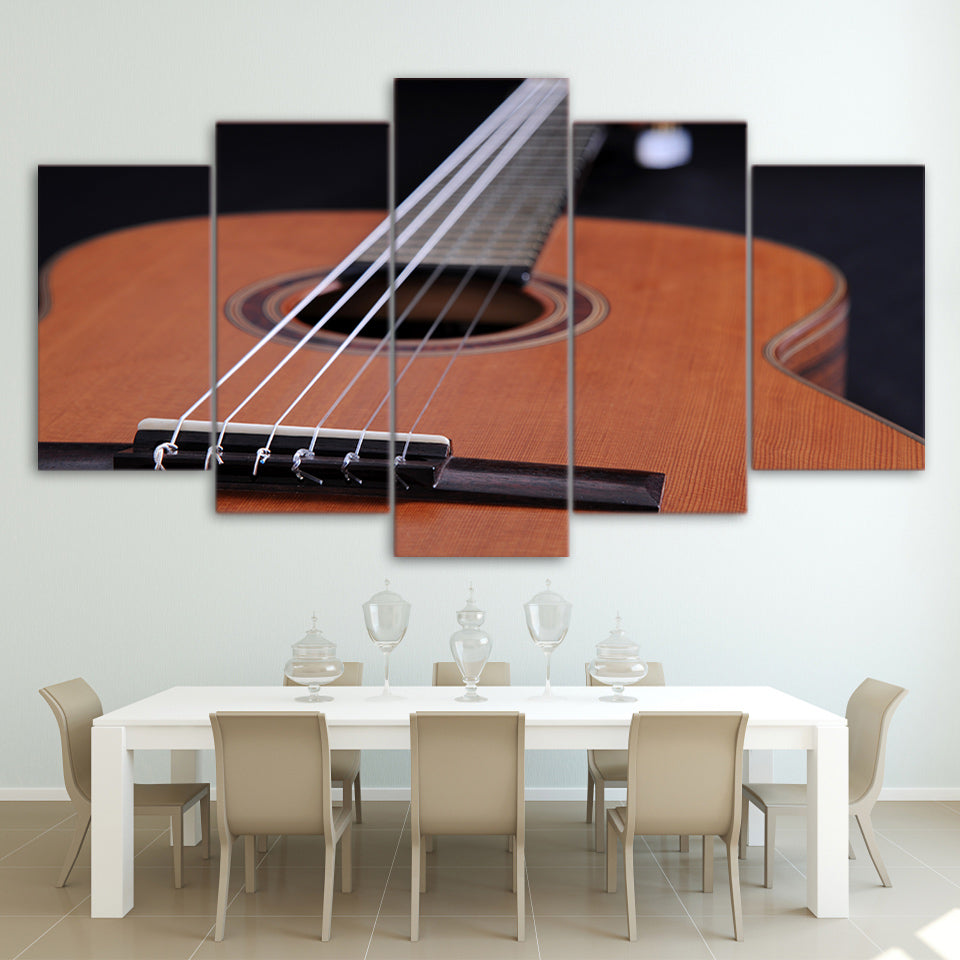 Limited Edition 5 Piece Ukelele Guitar String Canvas