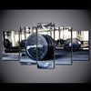 Limited Edition 5 Piece Barbell Canvas