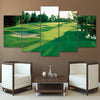Limited Edition 5 Piece Golf Scenery Canvas