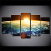 Limited Edition 5 Piece Planet Earth Canvas
