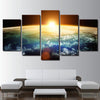 Limited Edition 5 Piece Planet Earth Canvas