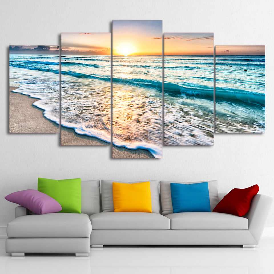 Limited Edition 5 Piece Beach Canvas