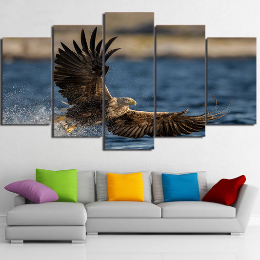 Limited Edition 5 Piece Eagle Canvas