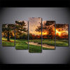 Limited Edition 5 Piece Euphoric Golf Canvas