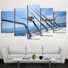 Limited Edition 5 Piece Fishing Rod Ocean Canvas
