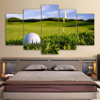 Limited Edition 5 Piece Hole In One Canvas