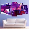 Limited Edition 5 Piece Purple Drum Canvas