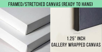 Limited Edition 5 Piece Classic Guitar Canvas