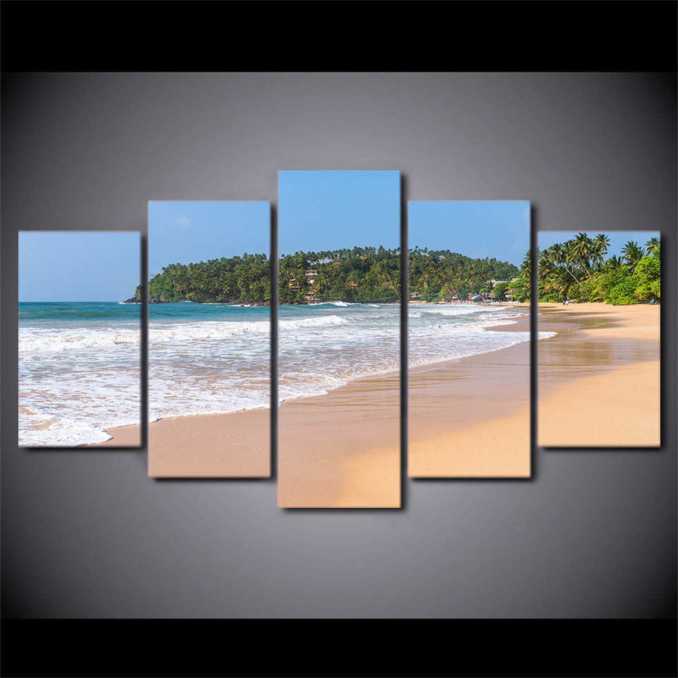 Limited Edition 5 Piece Seashore Canvas