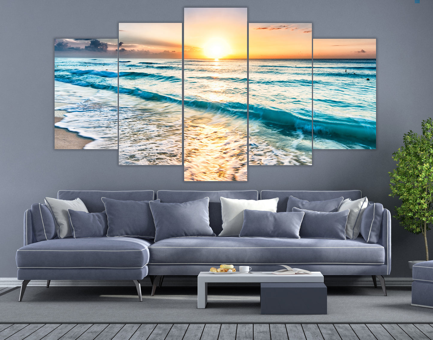 Limited Edition 5 Piece Beach Canvas