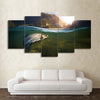 Limited Edition 5 Piece Fishing In the River Canvas
