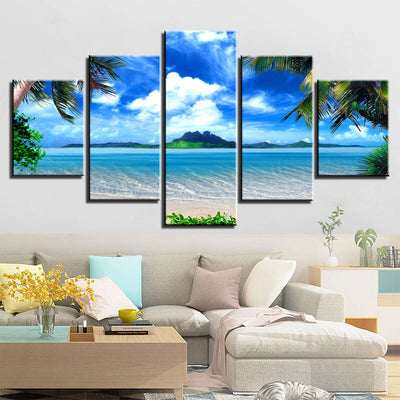 Limited Edition 5 Piece Island Getaway Canvas