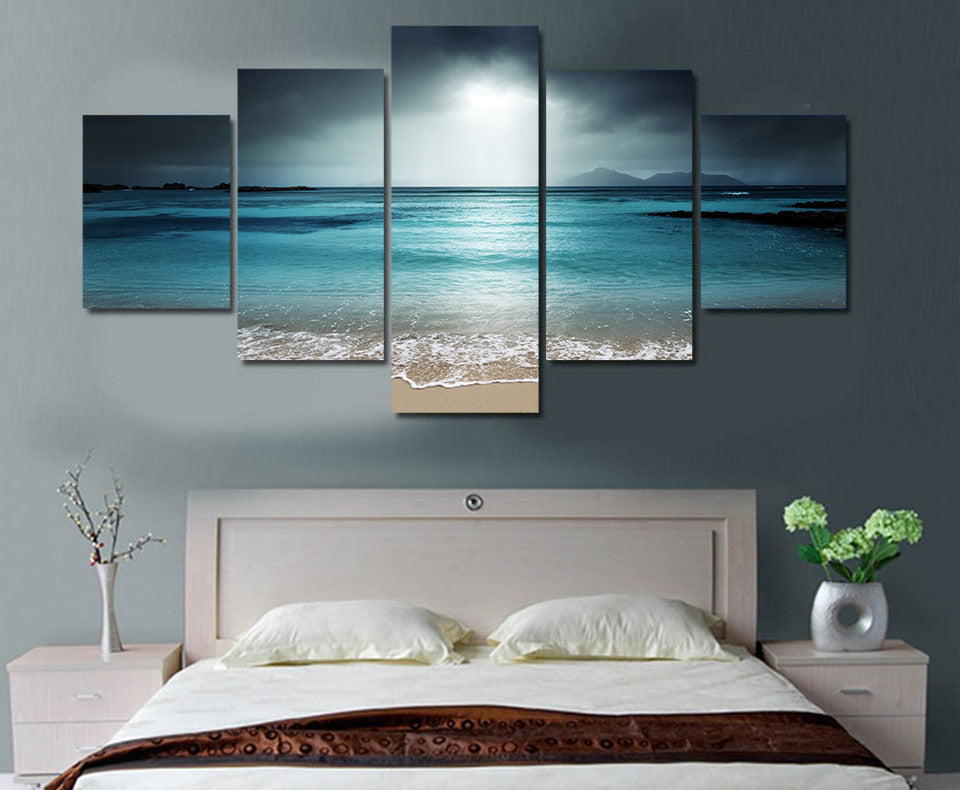 Limited Edition 5 Piece Ocean Canvas
