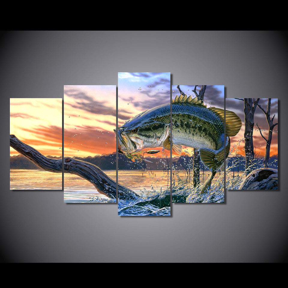 Limited Edition Fishing Canvas