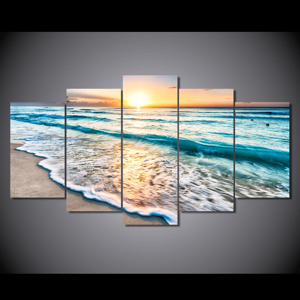 Limited Edition 5 Piece Beach Canvas