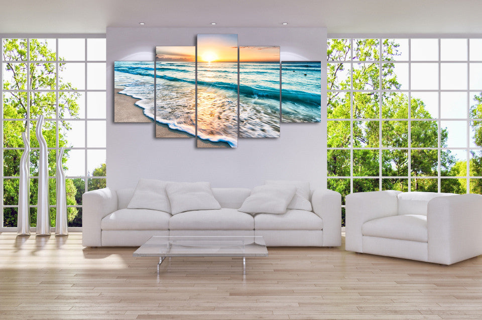 Limited Edition 5 Piece Beach Canvas