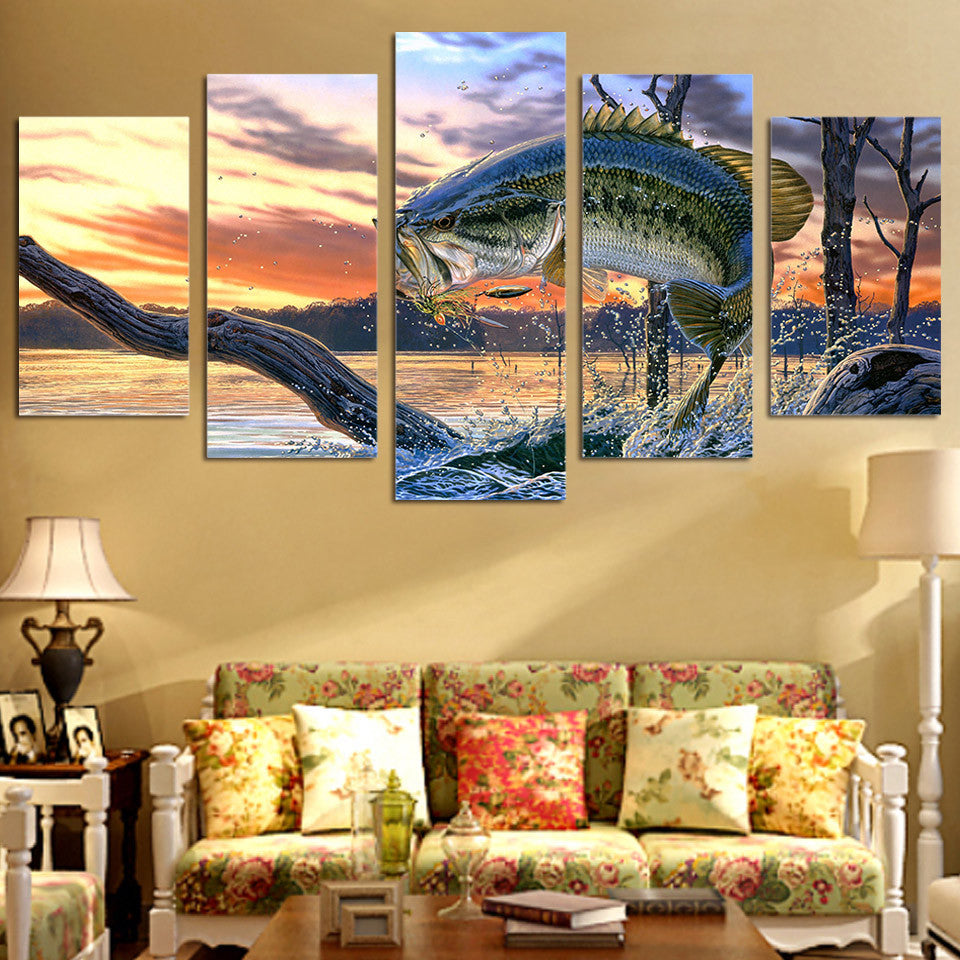 Limited Edition Fishing Canvas