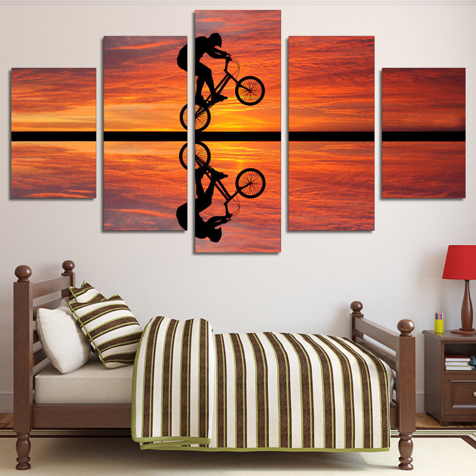 Limited Edition BMX Sunset Canvas