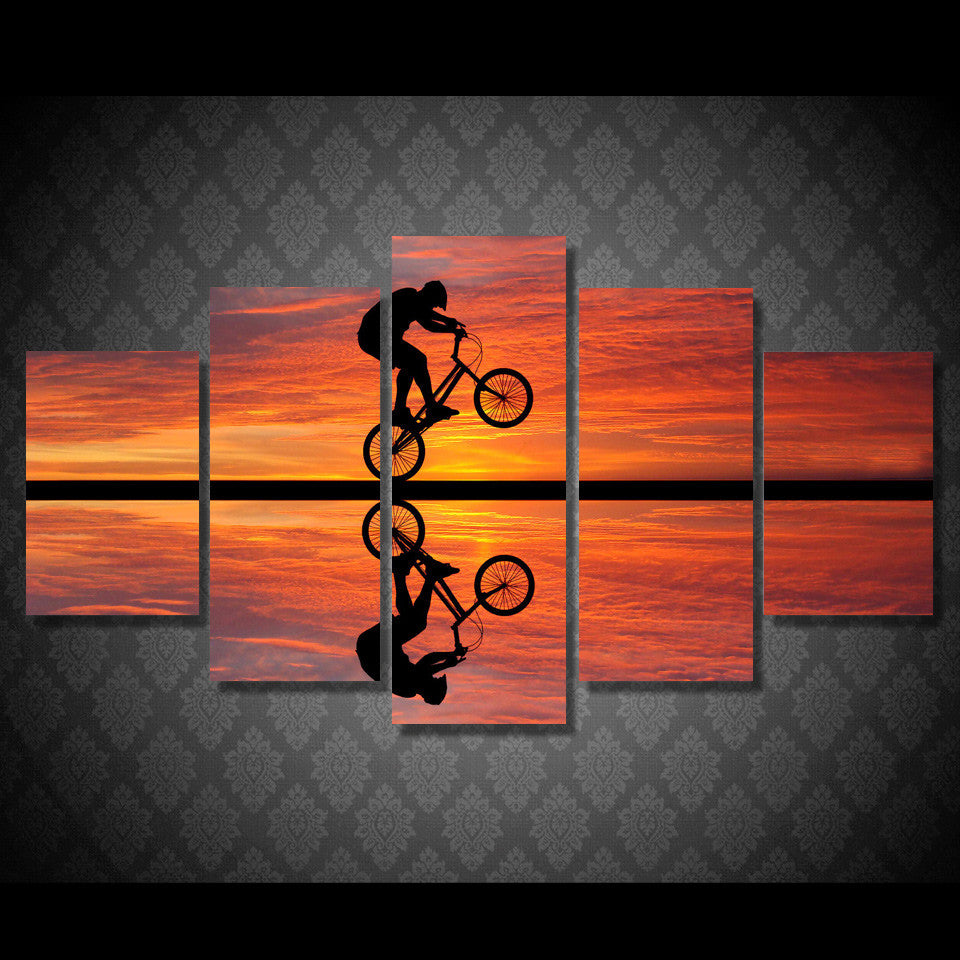 Limited Edition BMX Sunset Canvas