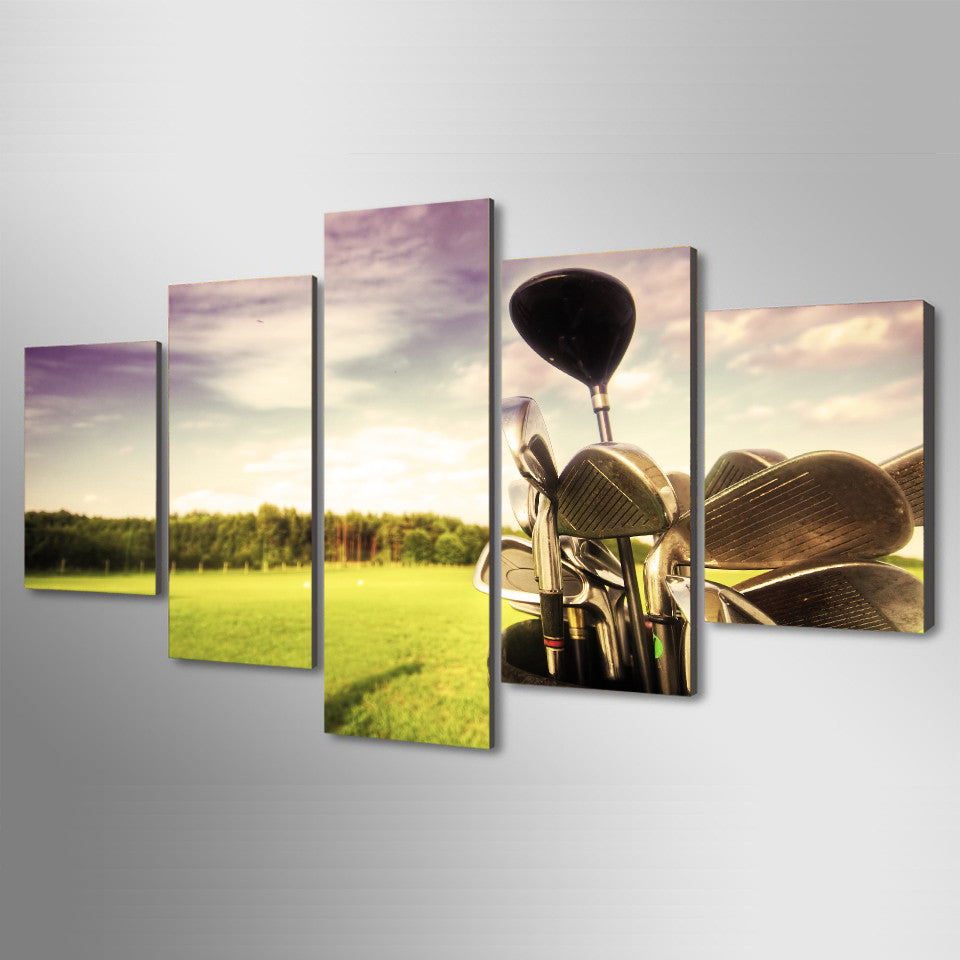 Limited Edition Scenic Golf Canvas