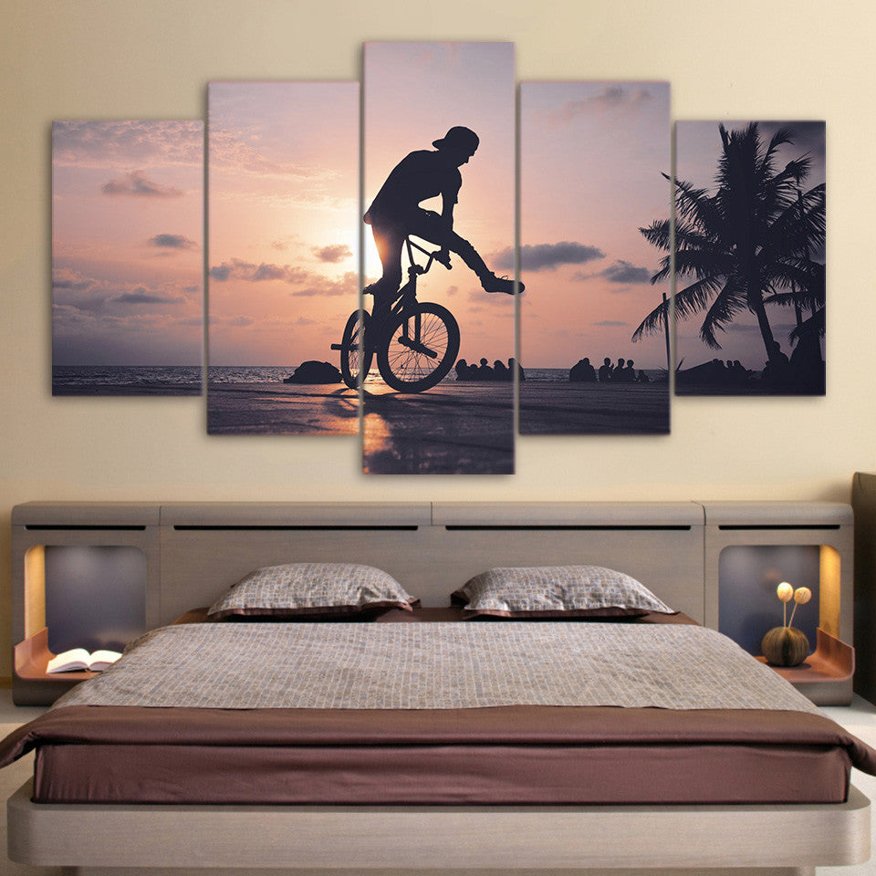 Limited Edition 5 Piece Scenic BMX Canvas